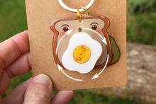 Cargar imagen en el visor de la galería, Llavero tostada con huevo spinner