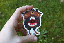 Cargar imagen en el visor de la galería, Pegatina pollo de casa de Baba Yaga