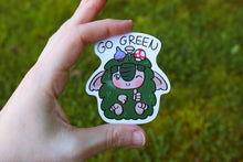 Cargar imagen en el visor de la galería, Pegatina "Go green"