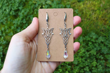 Cargar imagen en el visor de la galería, Pendientes Evenstar, estrella del atardecer, de Arwen de El Señor de los Anillos