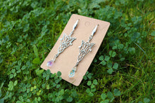 Cargar imagen en el visor de la galería, Pendientes Evenstar, estrella del atardecer, de Arwen de El Señor de los Anillos