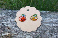 Load image into Gallery viewer, Pendientes Naranja y limón