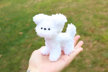 Cargar imagen en el visor de la galería, Perrito blanco articulado