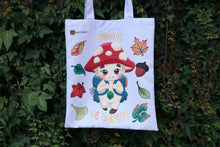 Cargar imagen en el visor de la galería, Bolsa tote de mycota ¨Vamos al bosque¨