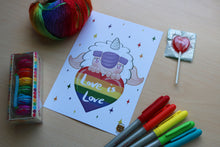 Cargar imagen en el visor de la galería, Lámina Love is love