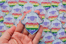 Cargar imagen en el visor de la galería, Pegatina "El amor es amor"