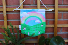 Cargar imagen en el visor de la galería, Pin banner / Expositor de pines de conejorias en un prado