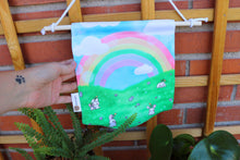 Cargar imagen en el visor de la galería, Pin banner / Expositor de pines de conejorias en un prado