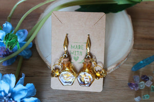 “Honey Bottles” Earrings