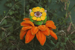 Chibitroll girasol con girasol
