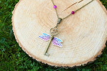 Load image into Gallery viewer, &quot;Winged Keys&quot; Pendants
