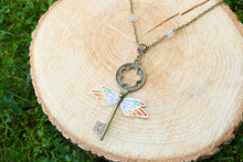 Load image into Gallery viewer, &quot;Winged Keys&quot; Pendants
