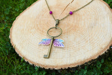 Load image into Gallery viewer, &quot;Winged Keys&quot; Pendants
