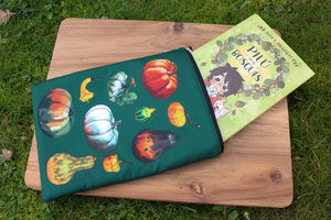 Funda de libro de calabazas