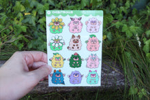 Load image into Gallery viewer, Hoja de pegatinas Chibitrolls
