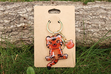 Cargar imagen en el visor de la galería, Llavero tigre péndulo
