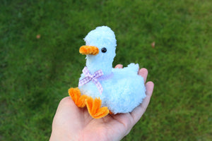 Pato azul articulado