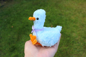 Pato azul articulado
