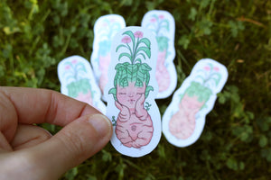 Sleeping Mandrake Sticker