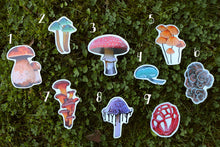 Load image into Gallery viewer, Mushroom stickers
