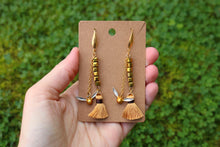 Load image into Gallery viewer, Quidditch broom earrings
