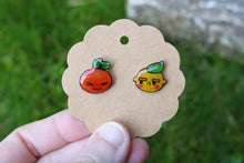 Cargar imagen en el visor de la galería, Pendientes Naranja y limón
