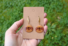 Load image into Gallery viewer, Sloth earrings
