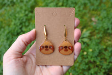 Load image into Gallery viewer, Sloth earrings
