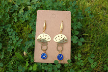 Load image into Gallery viewer, Celestial Mushroom Earrings
