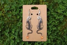 Load image into Gallery viewer, Tiger earrings
