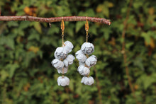 Load image into Gallery viewer, “Blue Roses” Earrings
