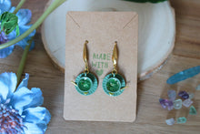 Load image into Gallery viewer, “Cup of green tea” earrings
