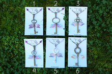 Load image into Gallery viewer, &quot;Winged Keys&quot; Pendants
