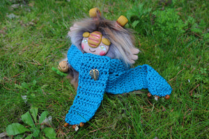 Autumn troll with scarf
