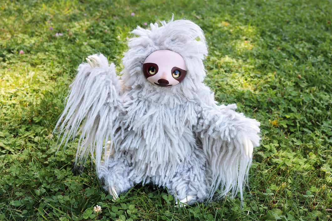 Occidental sloth posable doll, Brady.