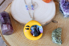 Load image into Gallery viewer, &quot;Moon and cat&quot; necklace
