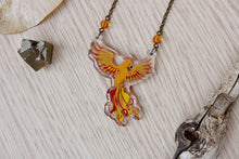 Load image into Gallery viewer, Phoenix acrylic necklace

